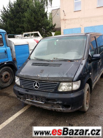 Mercedes benz vito 2 ,2 cdi r.v 2002 veškere nahradní dily