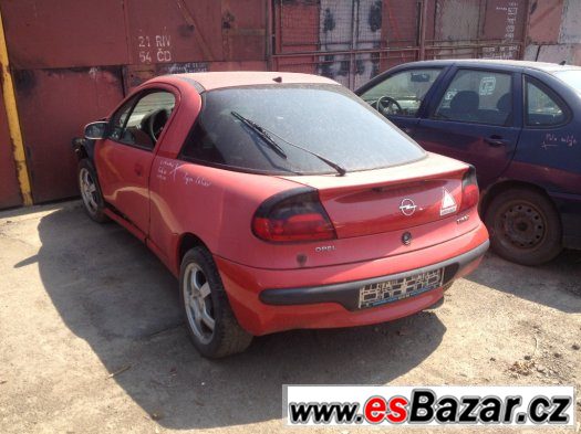 Prodám náhradní díly na Opel Tigra. 1.6 16v