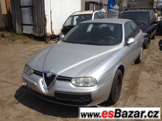 Prodám ND z tohoto vozu Alfa Romeo 156 1.8 TS (zadřený motor Prodám ND z tohoto vozu Alfa Romeo 156 1.8 TS (zadřený motor