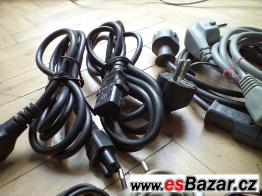 Prodám napájecí kabely k počítačům, USB kabely k tiskárnám, Prodám napájecí kabely k počítačům, USB kabely k tiskárnám,