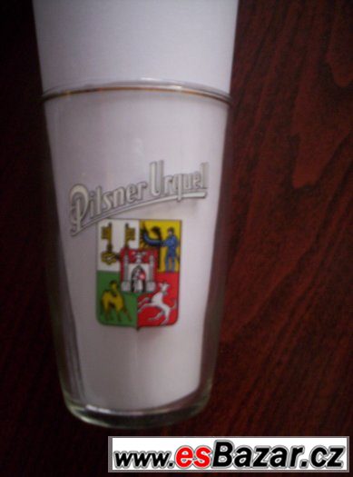 pivní sklo Plzeň a Brno