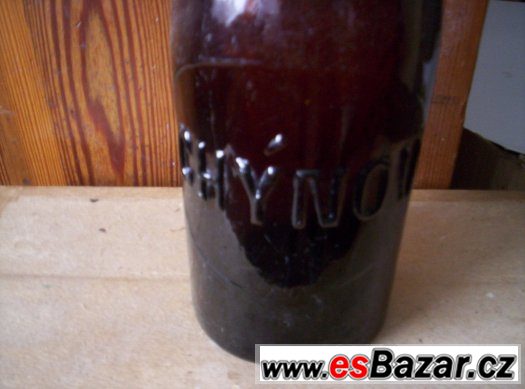 pivní láhve pivovar Chýnov