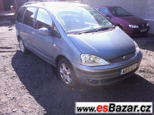 Ford Galaxy 1.9 TDI 85 kw, motor AUY, 6-kvat. na ND