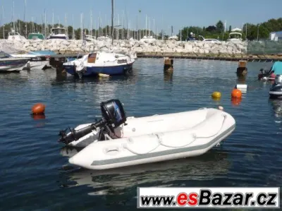 Prodám nafukovací člun Z RAY 300 a motor TOHATSU