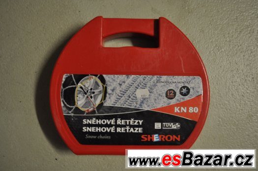 Sněhové řetězy Sheron  KN 80 nové .