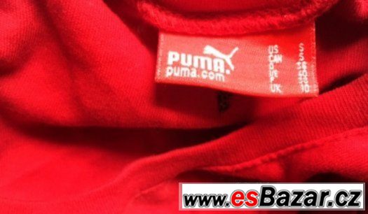 červené pružné tričko-tílko zn.Puma vel.S