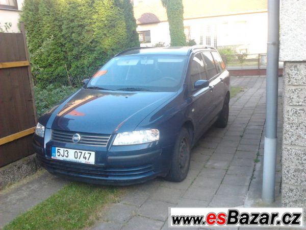 Fiat Stilo 1.9 JTD kombi pěkný