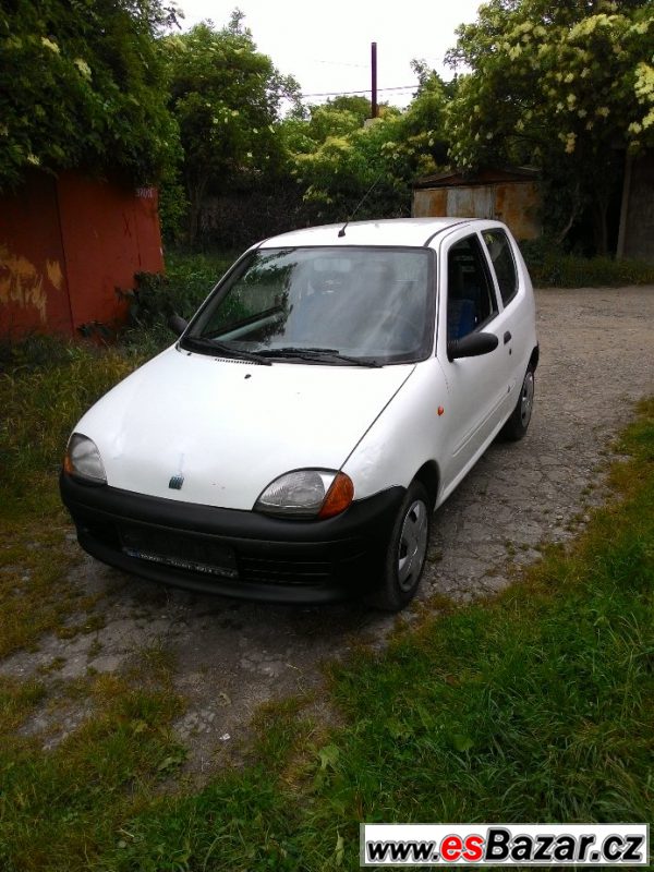 Fiat Seicento 0.9l, Praha, sbazar, avízo, bazoš