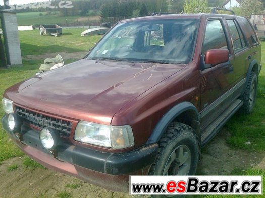 Opel/Vauxhall Frontera- bez dokladů