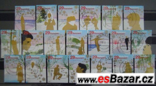 poštovní známky Holandska (s96)