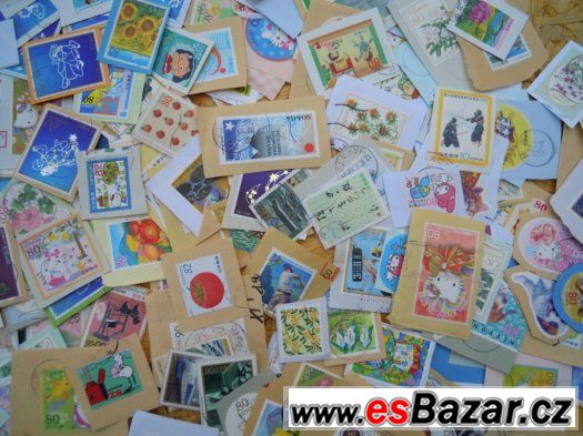poštovní známky Japonska (skrt. 500)