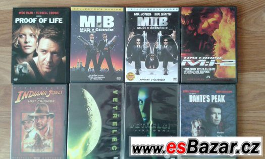 DVD filmy a hudební DVD