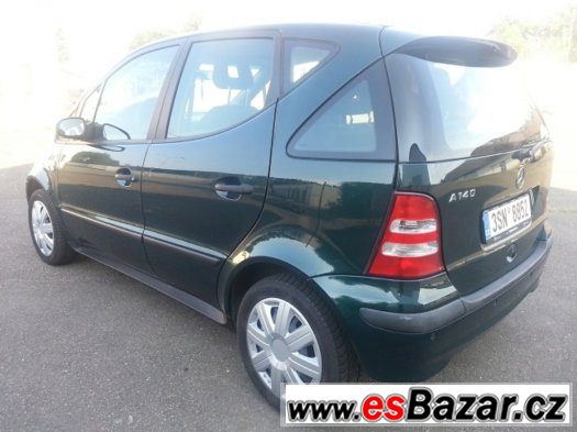 Mercedes-Benz A 140 (plný servis,1.majitel)