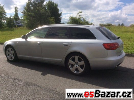 Audi A6 Avant S-line, 2.0TDI, r.2008, serviska, navi, xenony