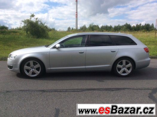 Audi A6 Avant S-line, 2.0TDI, r.2008, serviska, navi, xenony