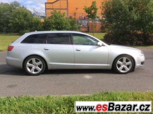 Audi A6 Avant S-line, 2.0TDI, r.2008, serviska, navi, xenony