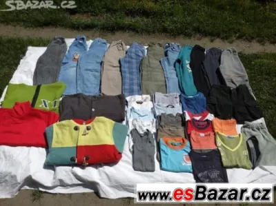 balík oblečení 5-6let