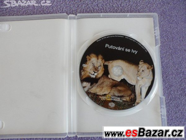 DVD Putování se lvy