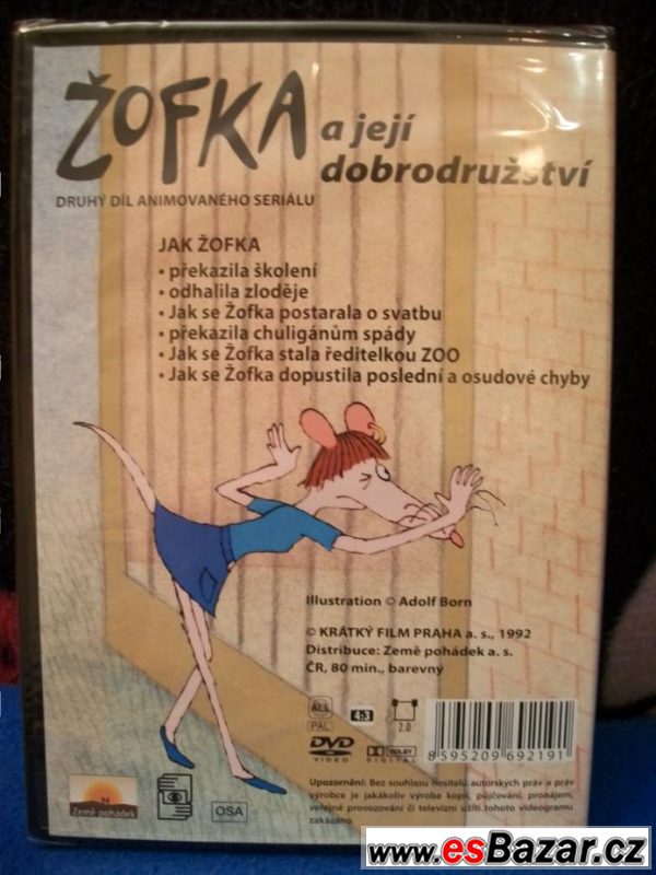 DVD - Žofka a její dobrodružství 2