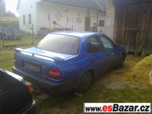 Díly Nissan Sunny r.95, 1.4(64Kw)