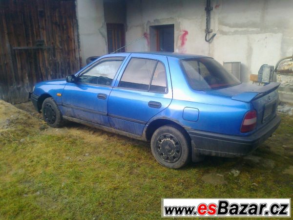 Díly Nissan Sunny r.95, 1.4(64Kw)