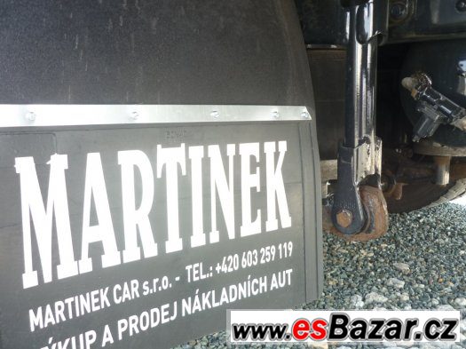 MAN 12.220 valník, shrnovačka MAN 12.220 valník, shrnovačka