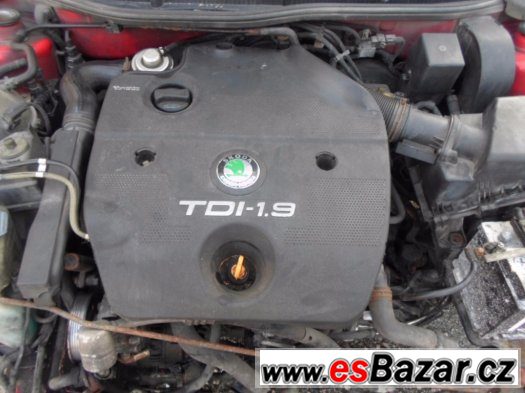 motor  Škoda Octavia 1.9TDi 66kw tip AGR plne funkcni