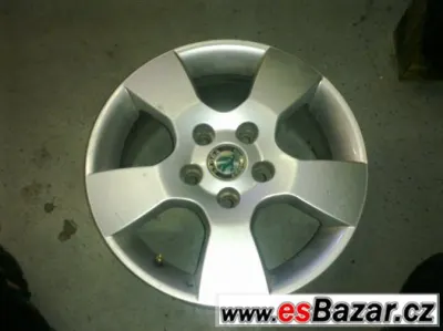 Alu kola Škoda 5x112, 6,5Jx15"