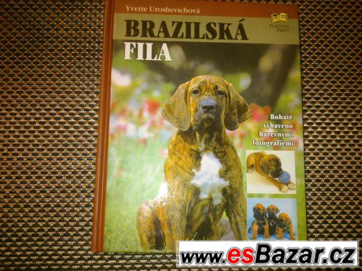 Kniha Brazilská Fila        cena 89 kč