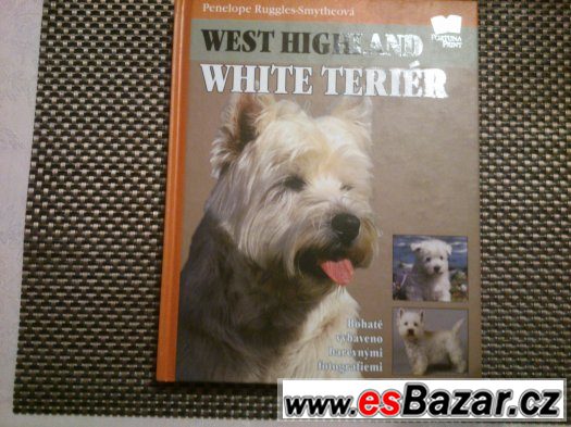 Kniha West Highland White Teriér   cena 89 kč