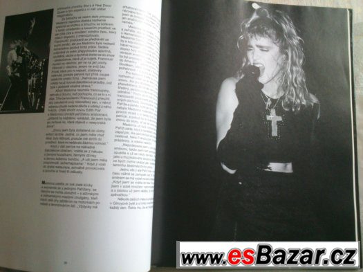 Kniha Madonna               cena 99 kč