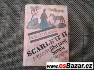 Kniha Scarlett 2 pokračování Jihu proti severu  cena 79 kč