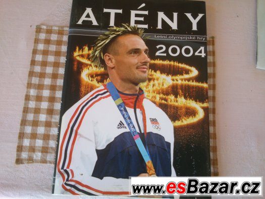 Kniha Letní Olympijské hry Atény 2004.      Cena 89 kč