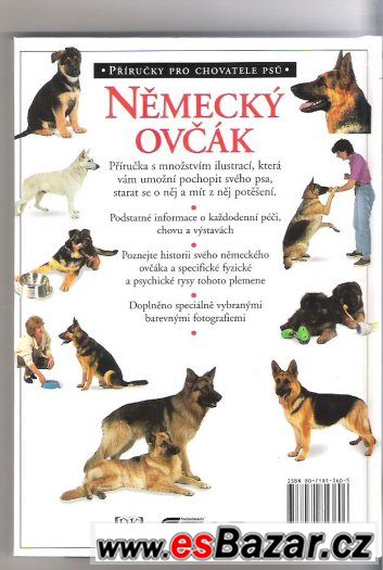 Kniha Německý Ovčák cena 65 kč Kniha Německý Ovčák cena 65 kč