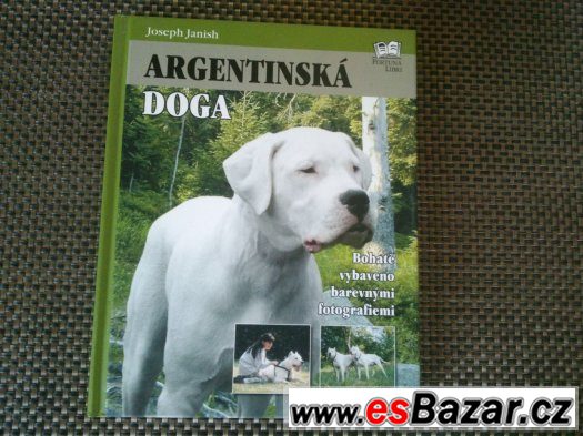 Kniha Argentinská Doga    cena 89 kč