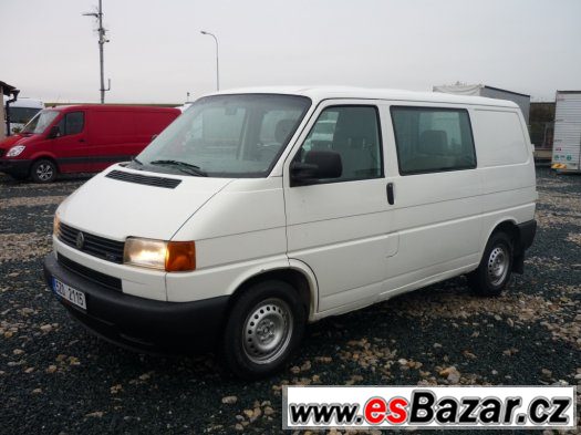 VW TRANSPORTER 2,5 TDI,  5 míst