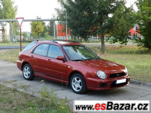 SUBARU IMPREZA 1.6 TS 70kW r.v. 2002 4x4 AWD Klimatizece