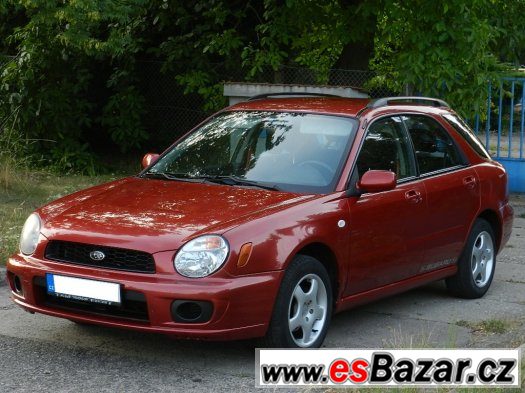 SUBARU IMPREZA 1.6 TS 70kW r.v. 2002 4x4 AWD Klimatizece