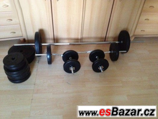 Sestavička: fitness sada 85kg za 3000,-