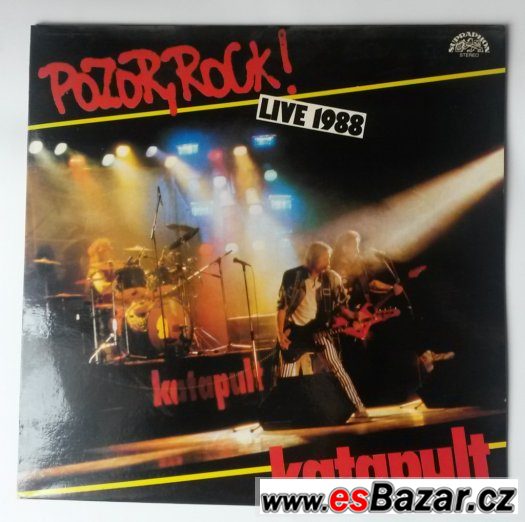 LP - katapult - pozor rock live 1988 - nové