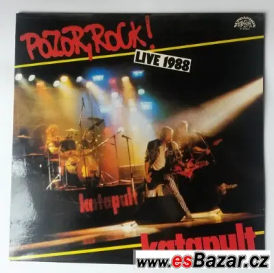 LP - katapult - pozor rock live 1988 - nové