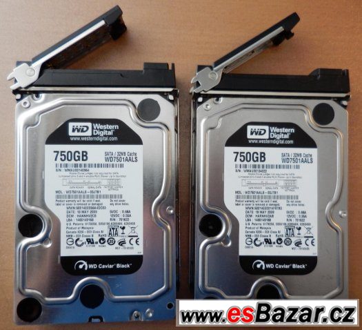 NAS server Netgear RND2000 +2 x HDD 750 Gb - nepoužité, nové