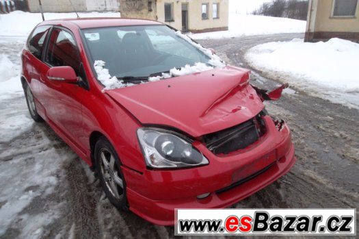 Náhradní díly Honda Civic 2001-2005 3dveř zboží ze 4 aut.