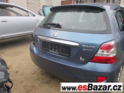 Náhradní díly Honda Civic 2001-2005 5dveř,zboží ze 7 aut.