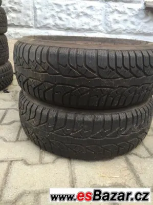 PRODÁM 2 kusy ZIMNÍ PNEU KLEBER KRISTAL 185/65/14"