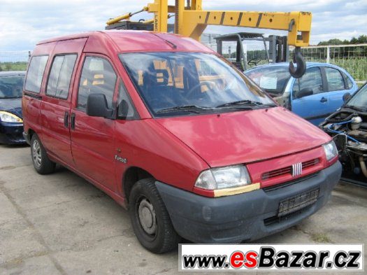 Náhradní díly Fiat Scudo 1.9TD