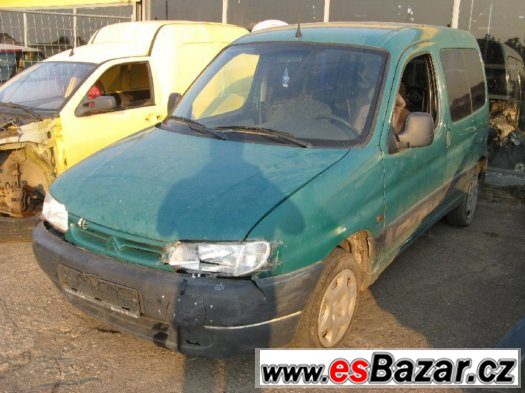 Náhradní díly Citroen Berlingo 1.9D