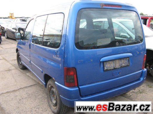 Náhradní díly Citroen Berlingo 1.8