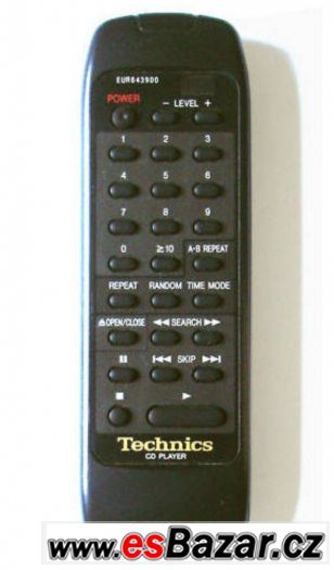 Technics ovladače