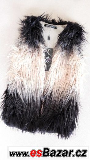 ombre-faux-fur-vest-chlupata-vesta-vesta-s-chlupem-xxs-s-m